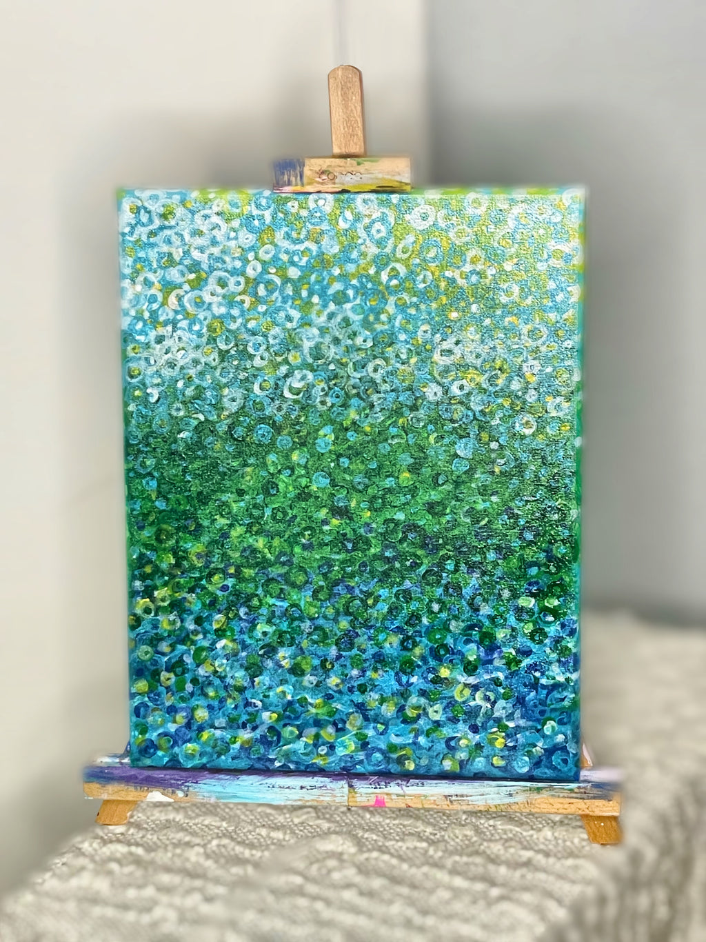 "In Deep" Acrylic Painting by The Vixen