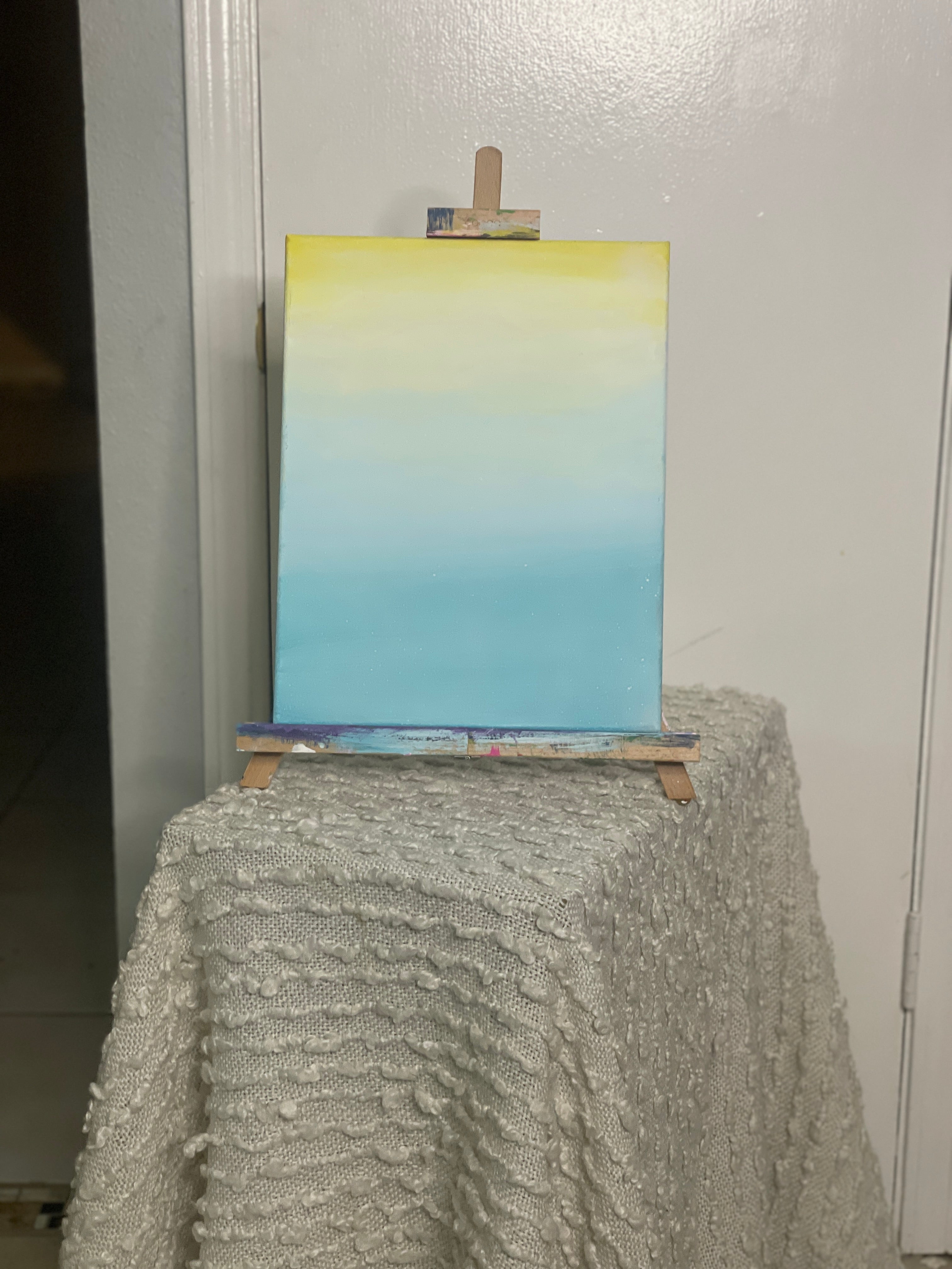 "Lemon Breeze" Acrylic Painting by The Vixen