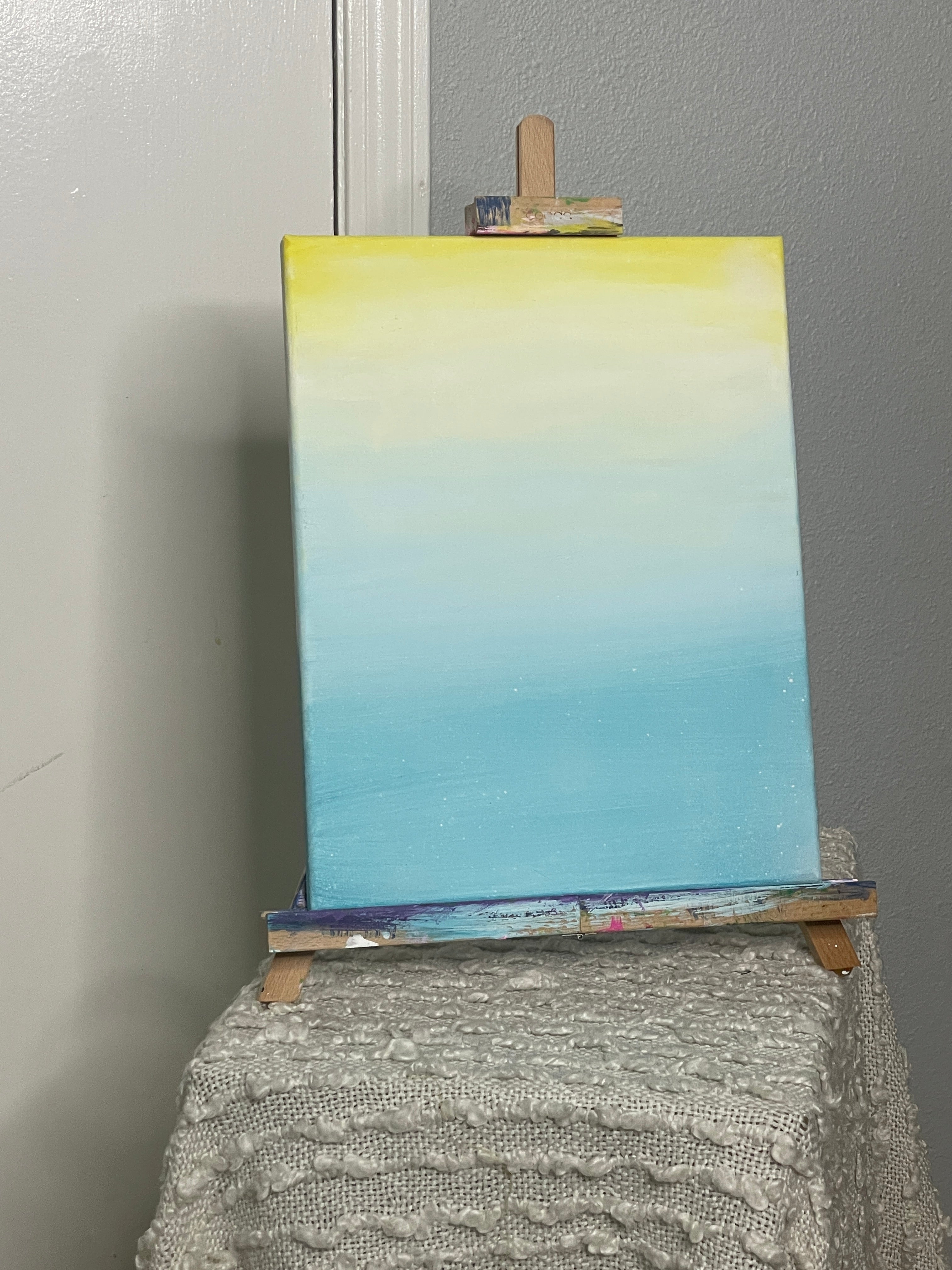 "Lemon Breeze" Acrylic Painting by The Vixen