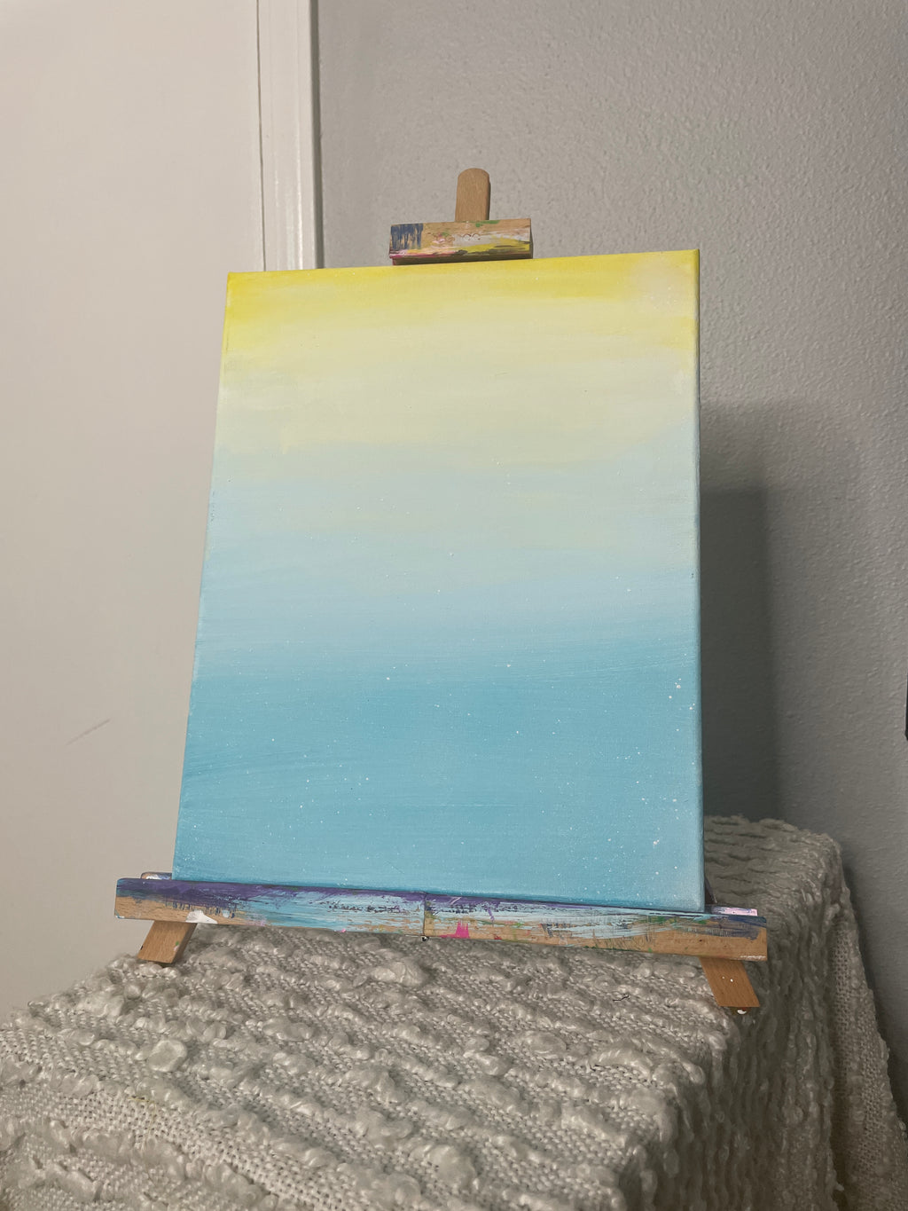 "Lemon Breeze" Acrylic Painting by The Vixen