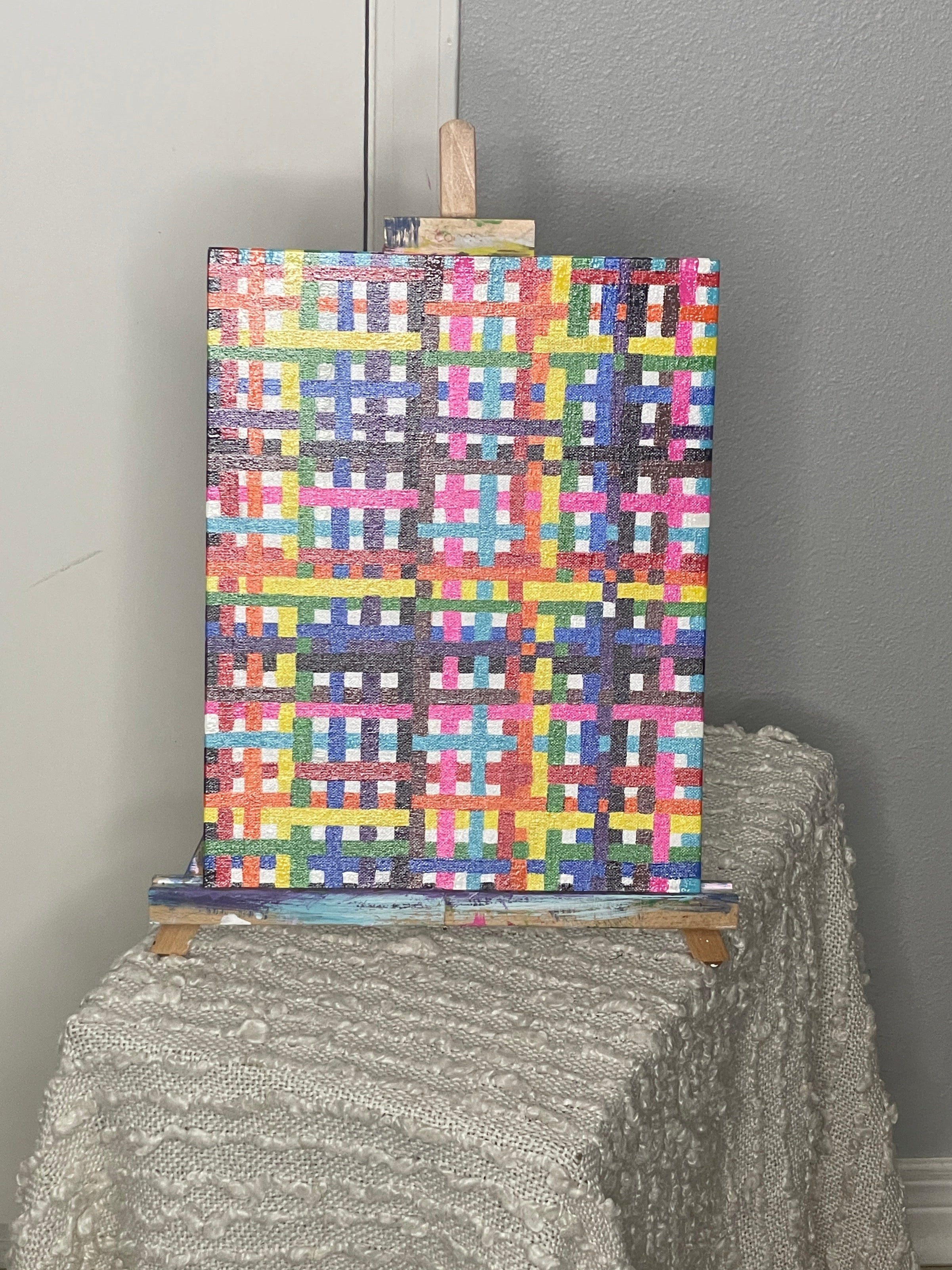 "Tapestry" Acrylic Painting by The Vixen