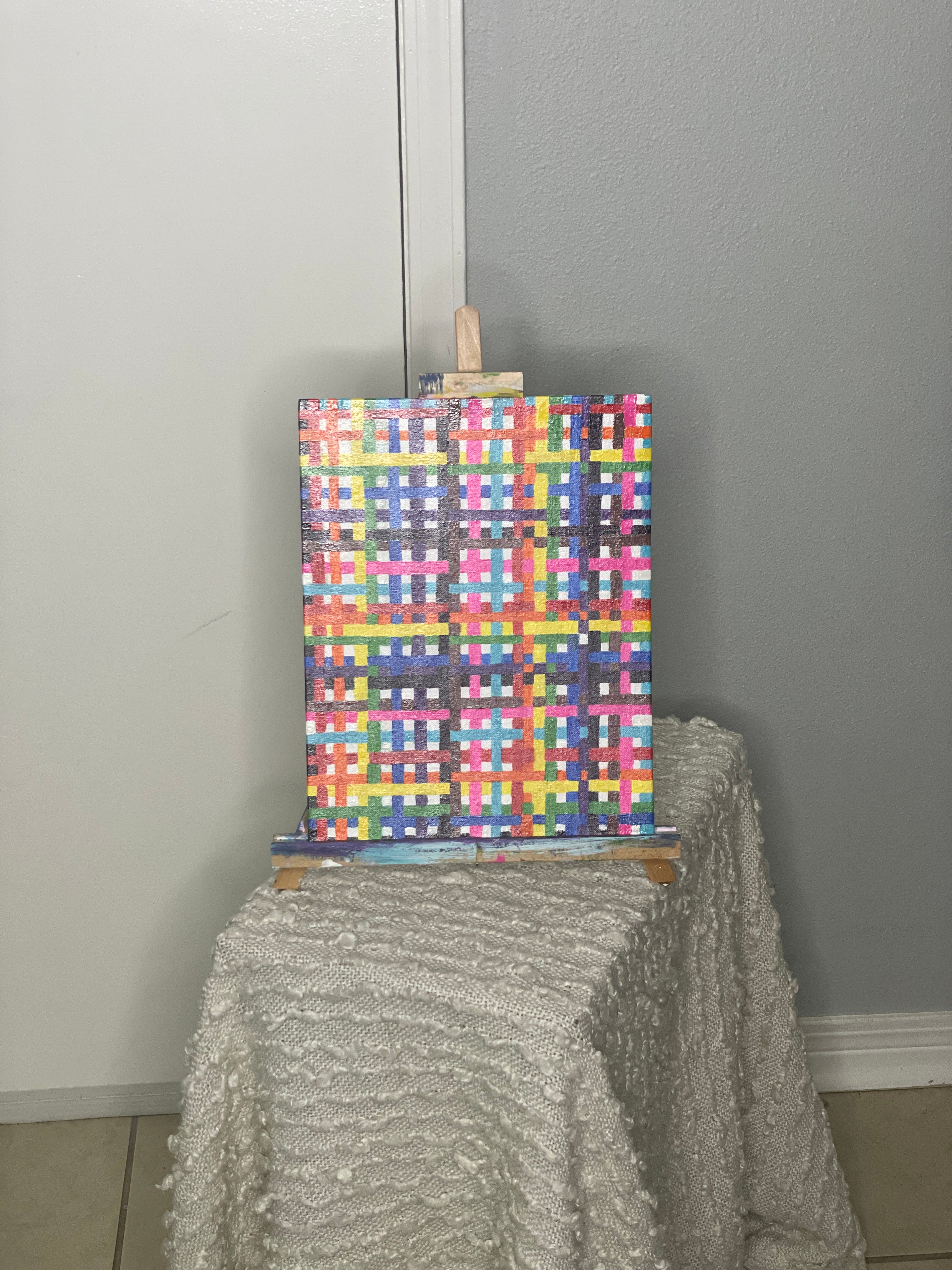"Tapestry" Acrylic Painting by The Vixen