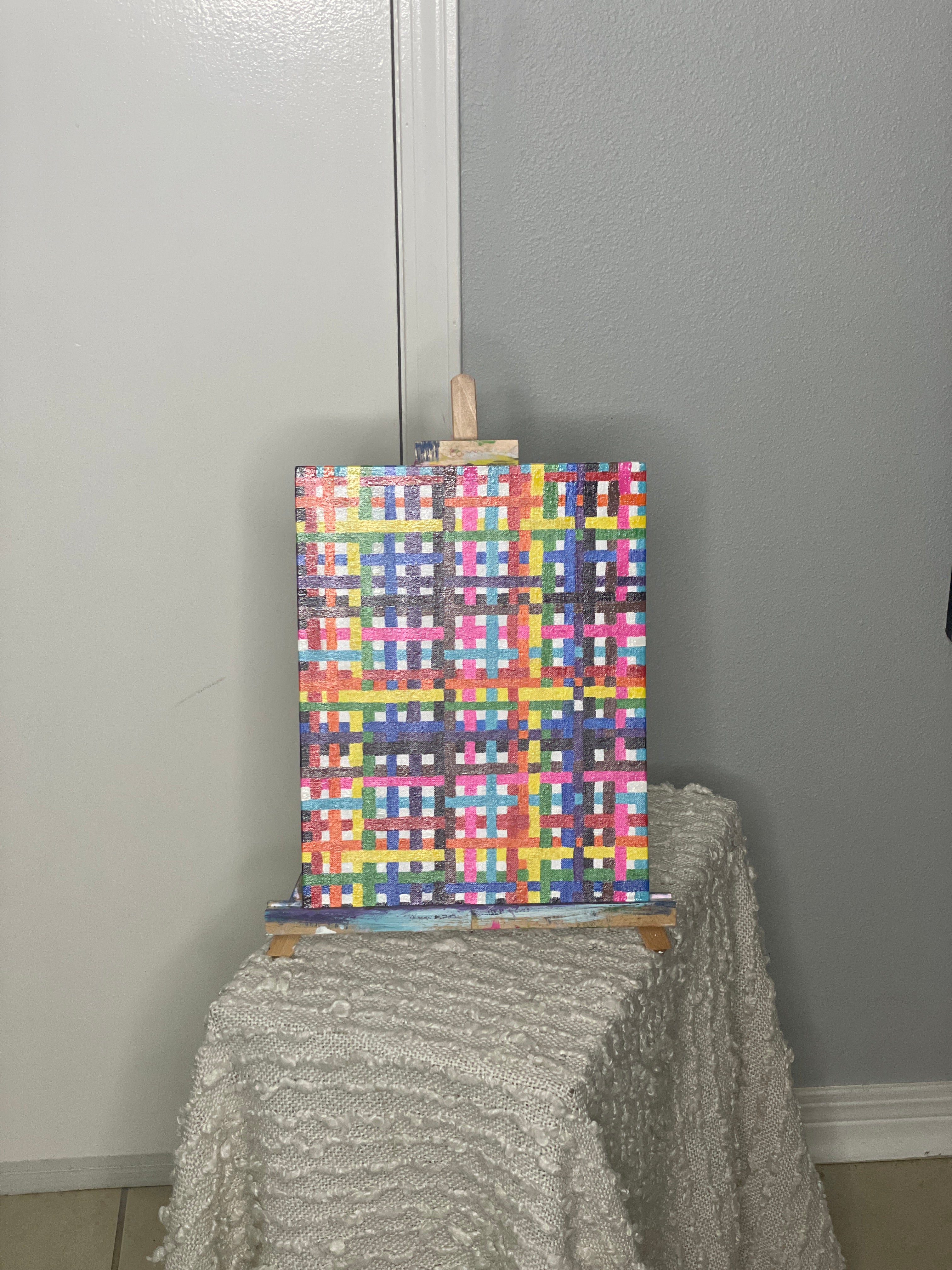 "Tapestry" Acrylic Painting by The Vixen