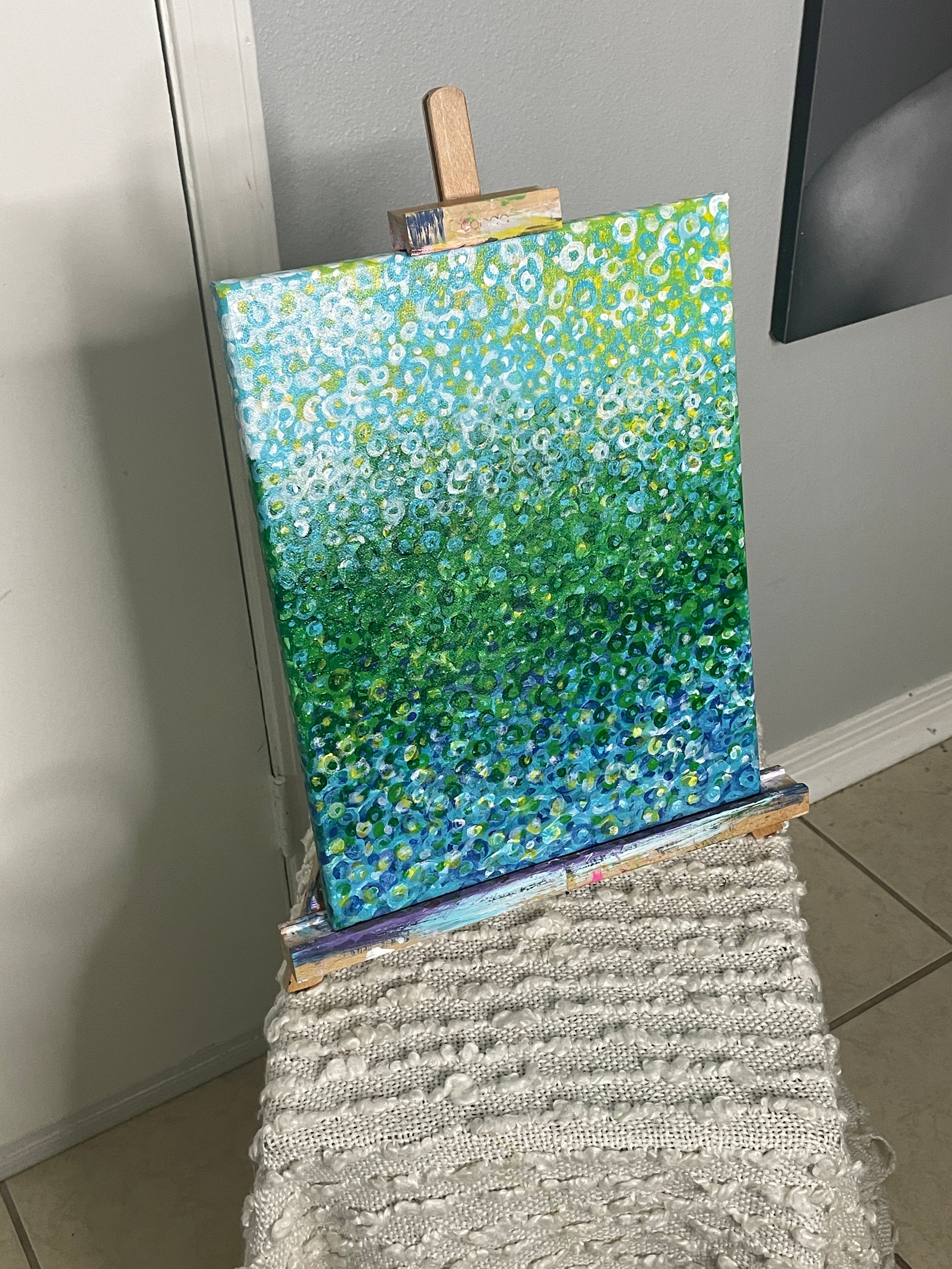 "In Deep" Acrylic Painting by The Vixen