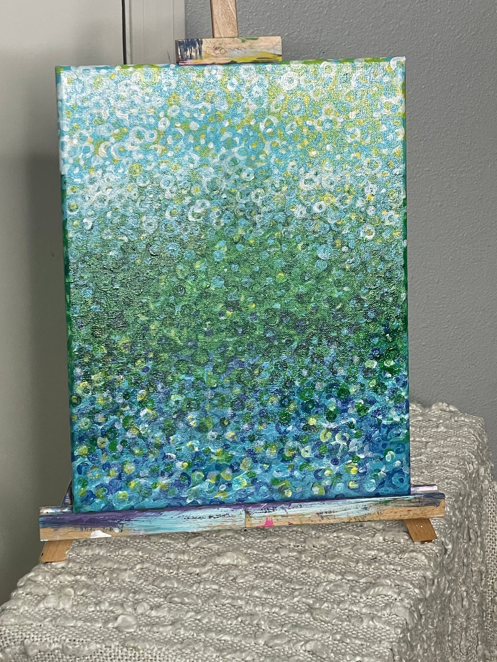 "In Deep" Acrylic Painting by The Vixen