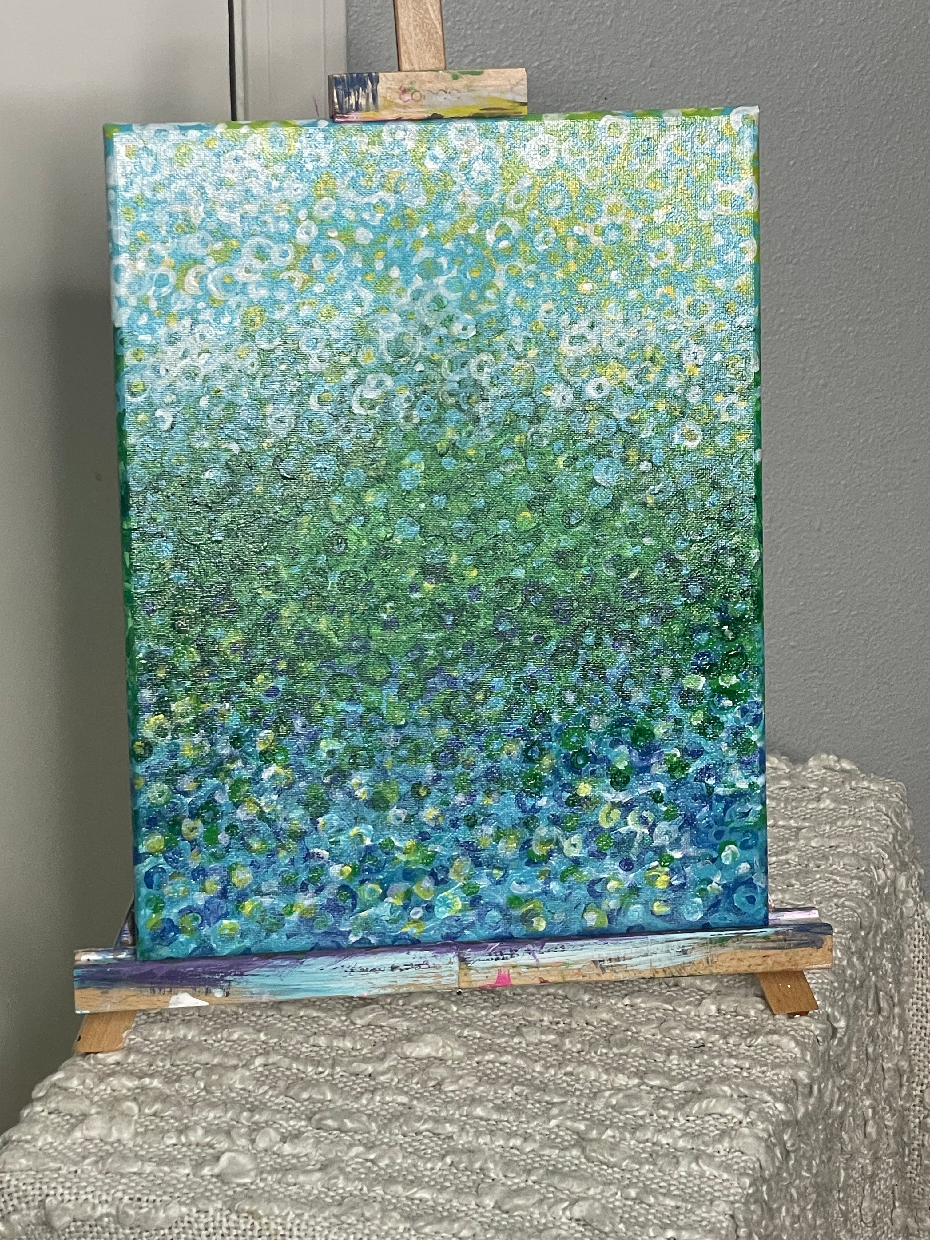 "In Deep" Acrylic Painting by The Vixen