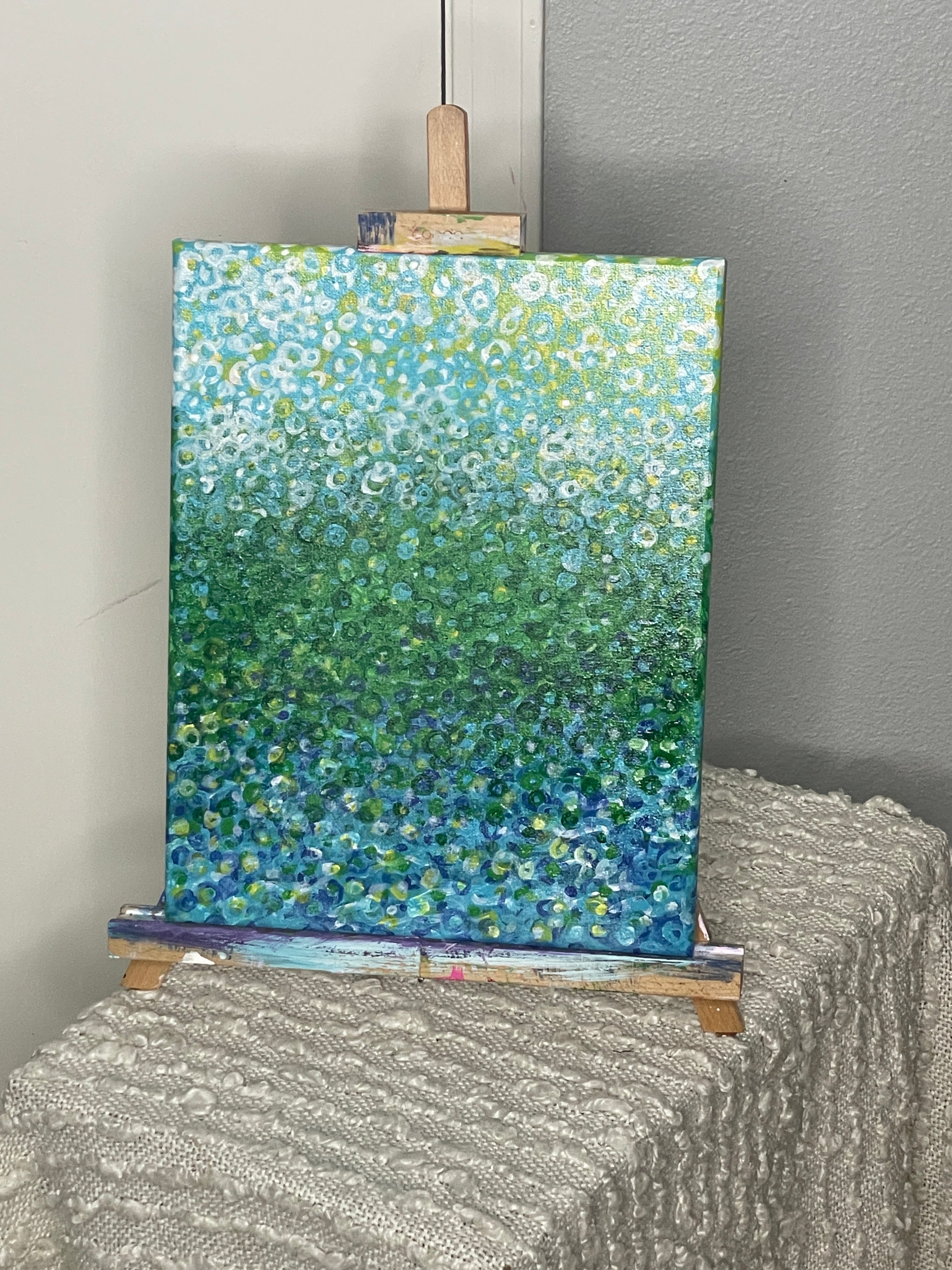 "In Deep" Acrylic Painting by The Vixen