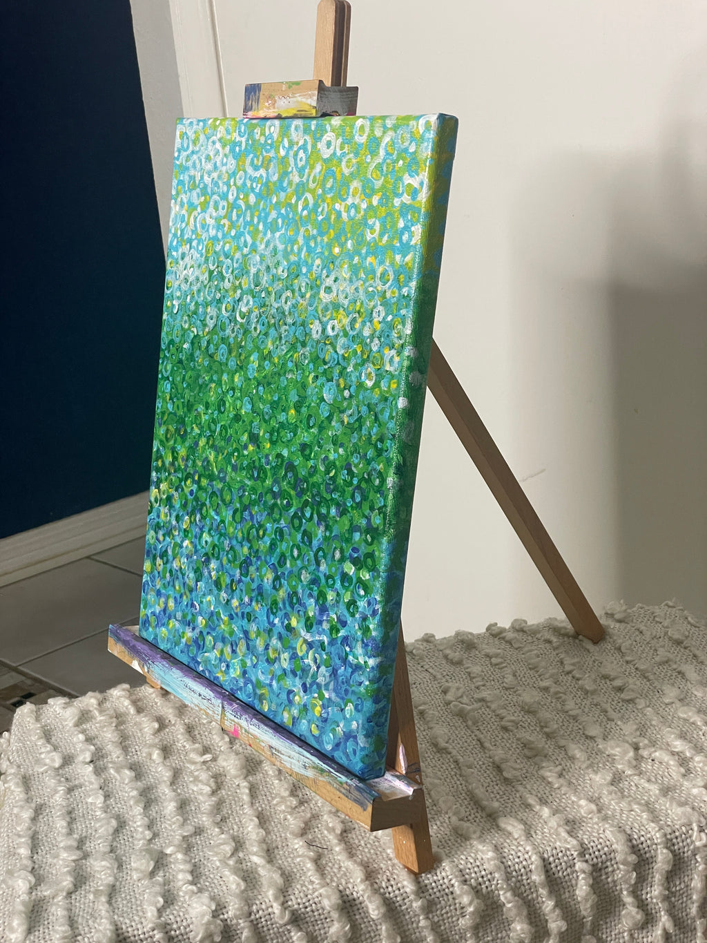 "In Deep" Acrylic Painting by The Vixen