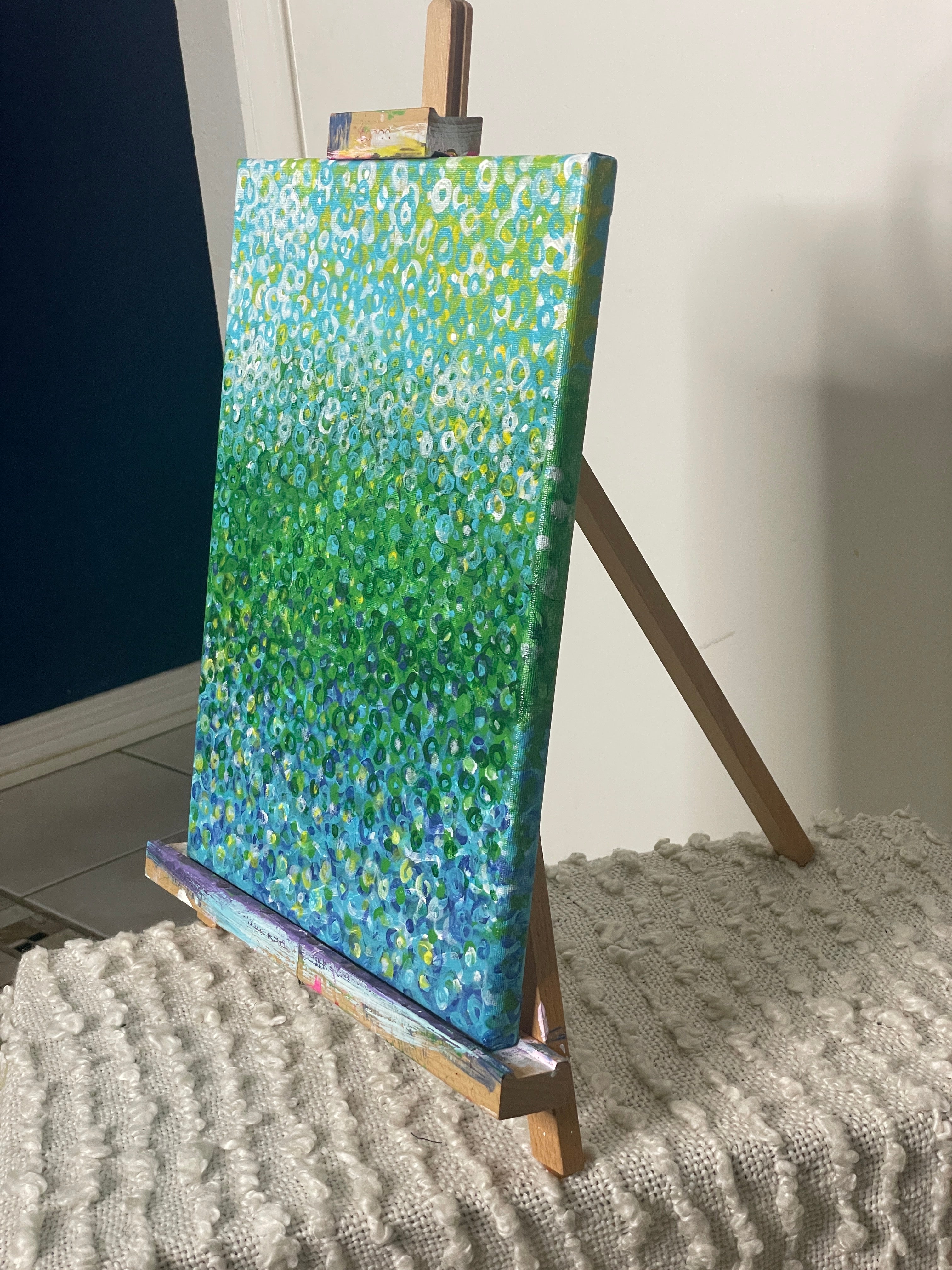 "In Deep" Acrylic Painting by The Vixen
