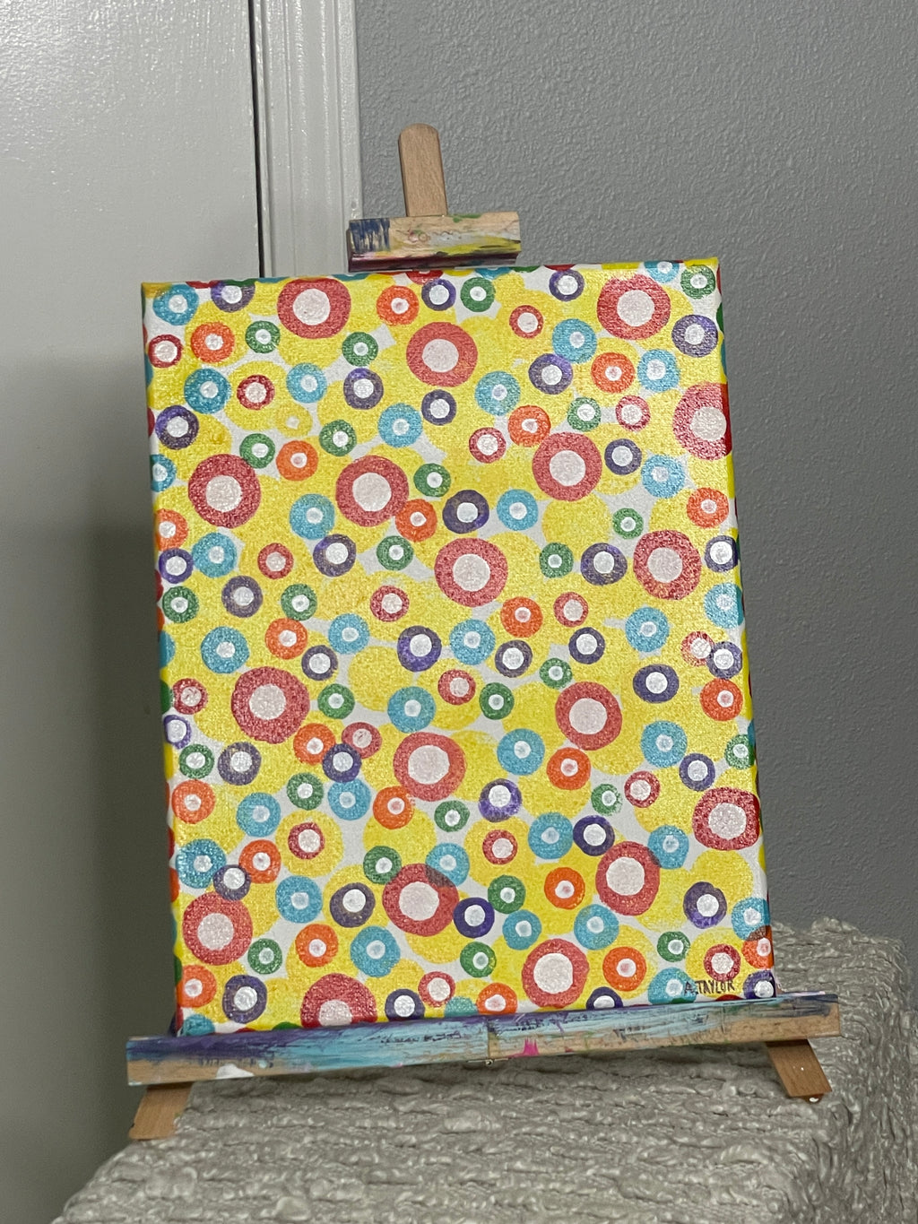 “Rubber Ducks” Acrylic Painting by The Vixen